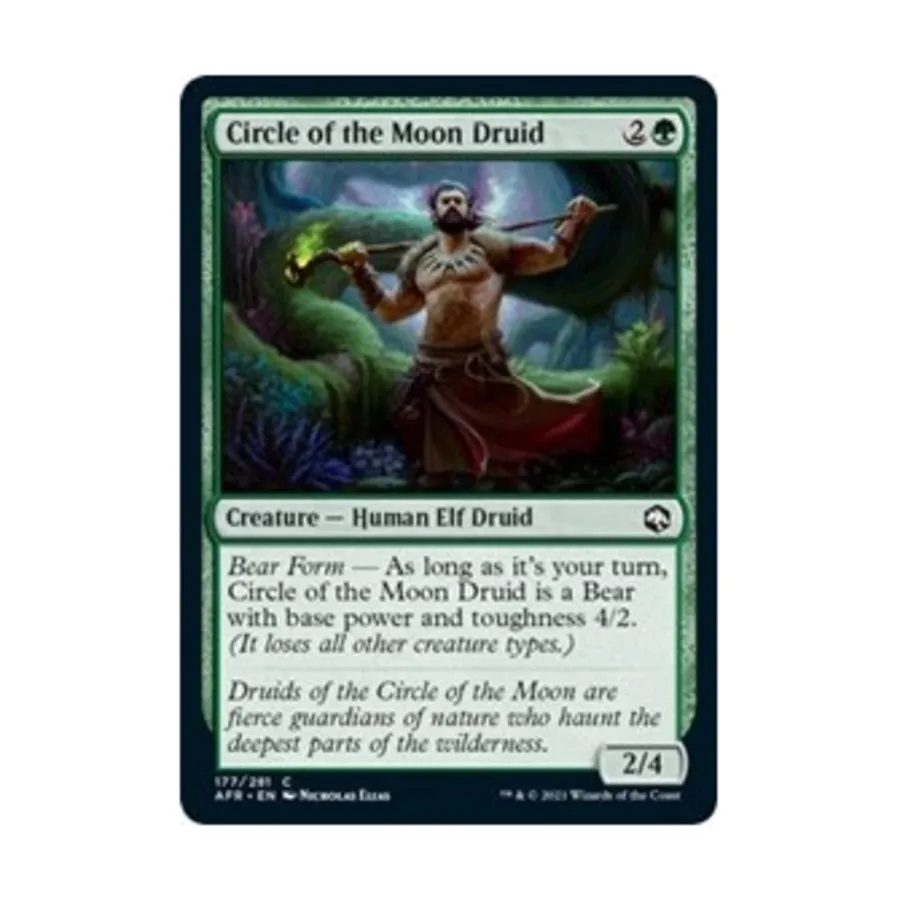 CCG Круг Лунного Друида (С), MTG - Adventures in the Forgotten Realms
CCG Круг Лунного Друида (С), MTG - Adventures in the Forgotten Realms
