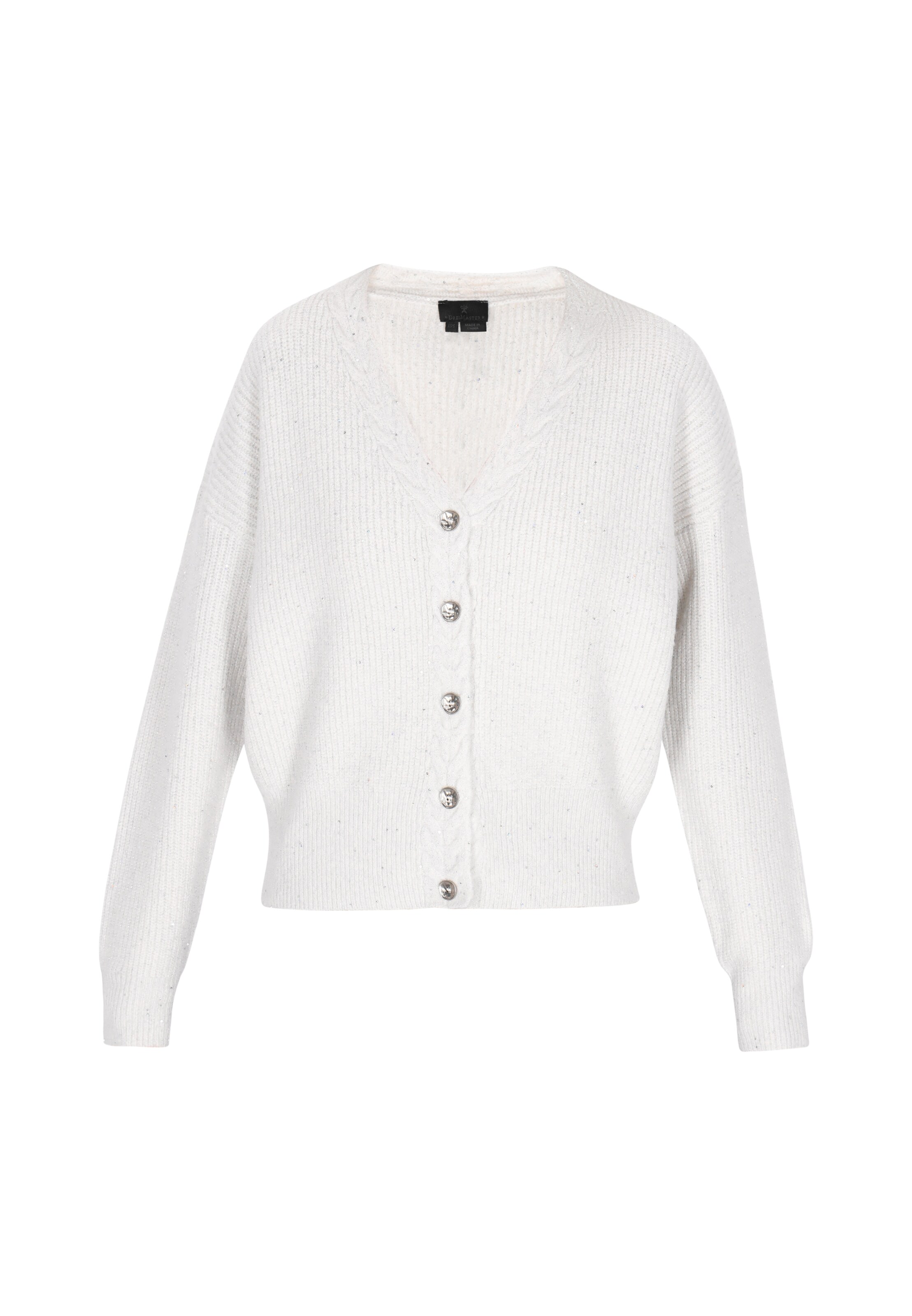 DreiMaster Klassik Кардиган из трикотажа в цвете off white
DreiMaster Klassik Кардиган из трикотажа в цвете off white