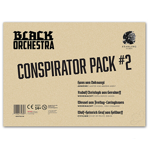Настольная игра Black Orchestra Conspirator Pack 2 Starling Games
Настольная игра Black Orchestra Conspirator Pack 2 Starling Games