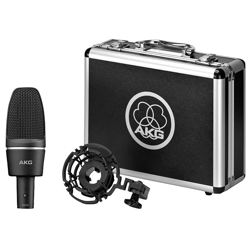 Студийный конденсаторный микрофон AKG C3000 High Performance Large-Diaphragm Condenser Microphone
Студийный конденсаторный микрофон AKG C3000 High Performance Large-Diaphragm Condenser Microphone