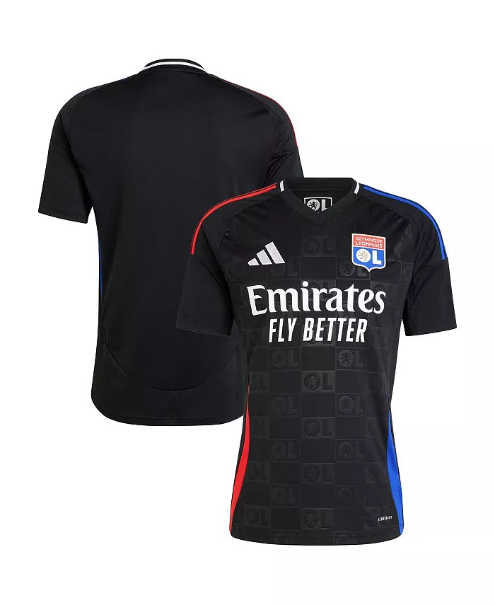 Мужская черная выездная реплика футболки Olympique Lyonnais 2024/25 adidas
Мужская черная выездная реплика футболки Olympique Lyonnais 2024/25 adidas