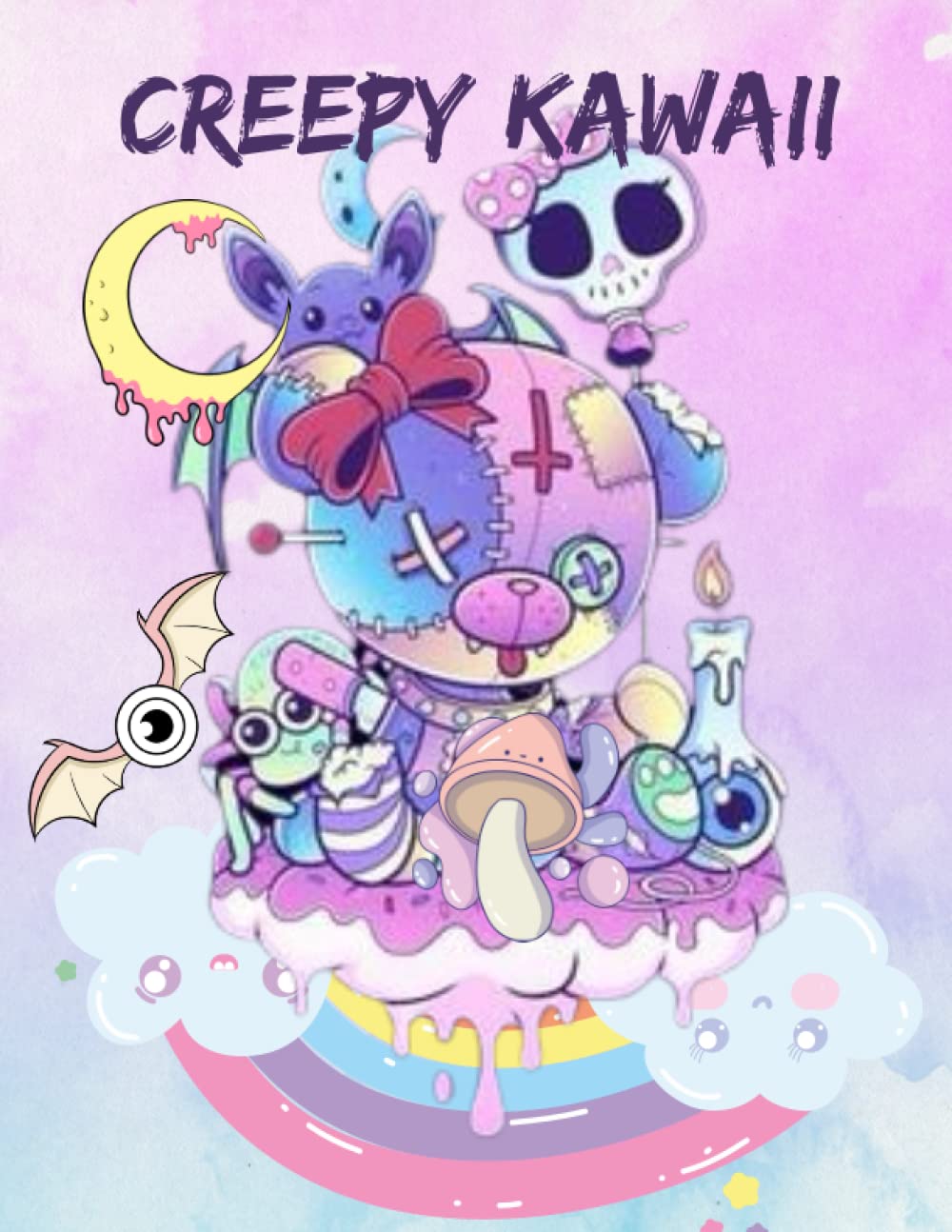 Creppy Kawaii Coloring Book: Creppy Cute Coloring Book (Independently published)
Creppy Kawaii Coloring Book: Creppy Cute Coloring Book (Independently published)