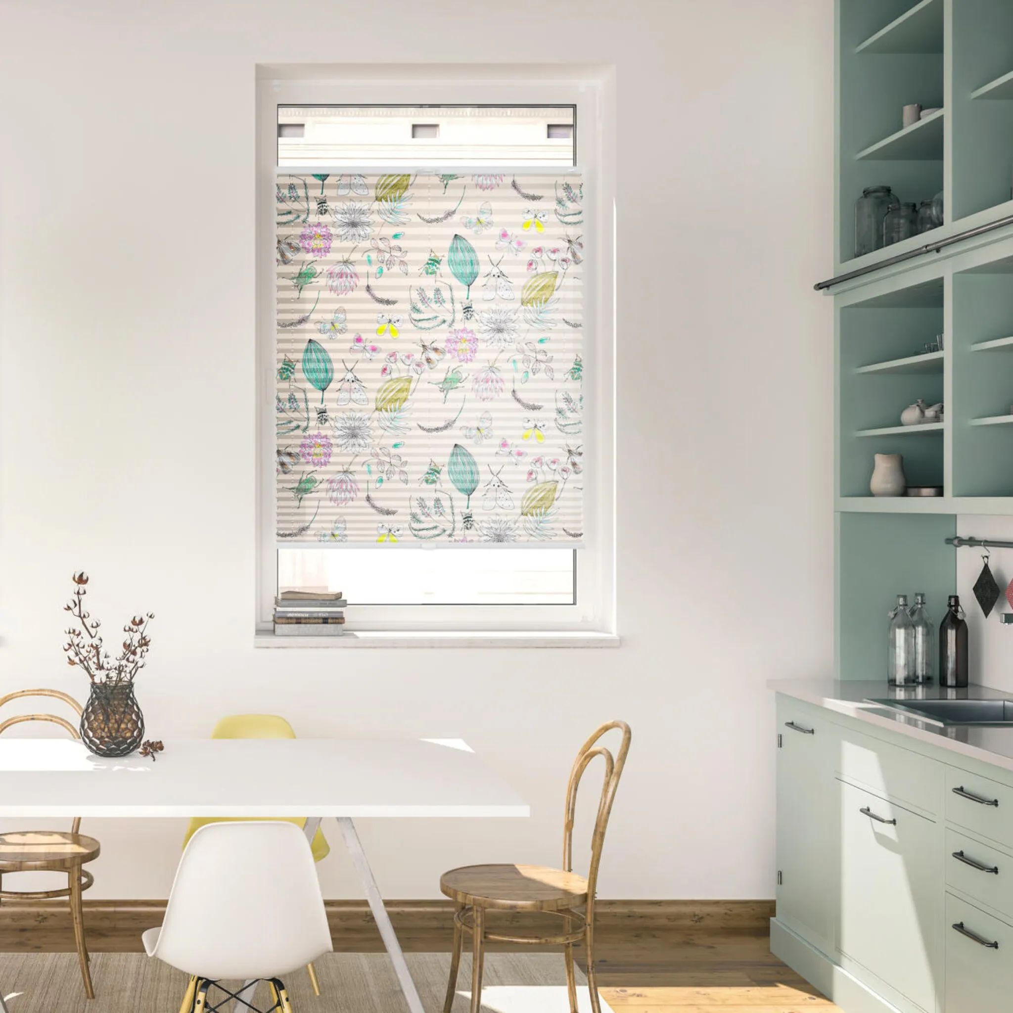 LICHTBLICK ORIGINAL Жалюзи-плиссе «Plissée Klemmfix, без сверления, непрозрачные, My Bohemian Garden - Colorful», непрозрачные, свободно висят, цвет bunt + weiß + weiß
LICHTBLICK ORIGINAL Жалюзи-плиссе «Plissée Klemmfix, без сверления, непрозрачные, My Bohemian Garden - Colorful», непрозрачные, свободно висят, цвет bunt + weiß + weiß