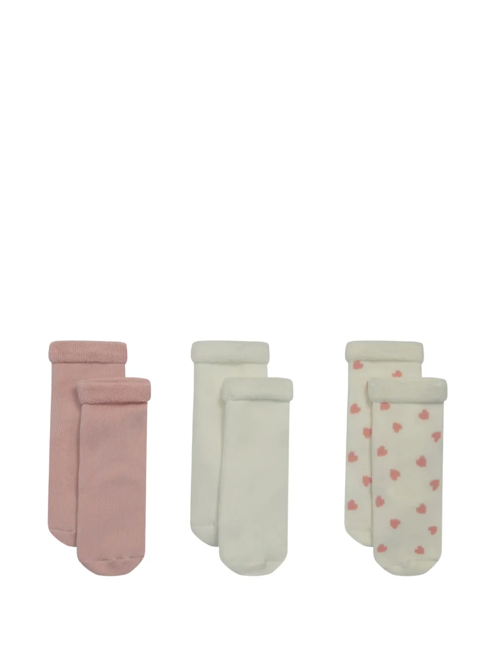 Носки с ребристыми манжетами (набор из трех пар) Petit Bateau, бежевый
Носки с ребристыми манжетами (набор из трех пар) Petit Bateau, бежевый