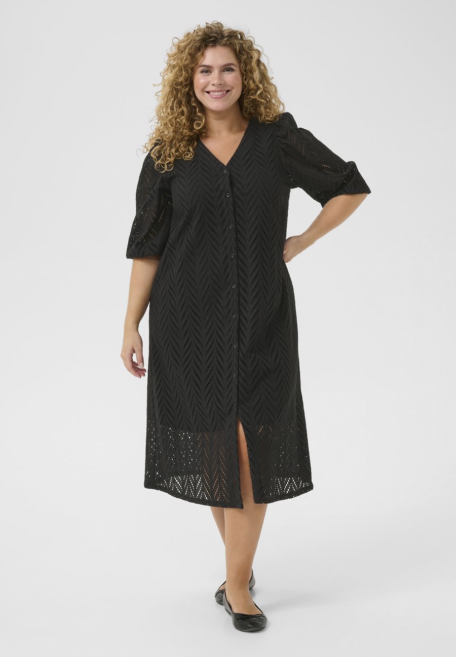 Платье Kaffe Curve Day dress, Black Deep/Mottled Black
Платье Kaffe Curve Day dress, Black Deep/Mottled Black