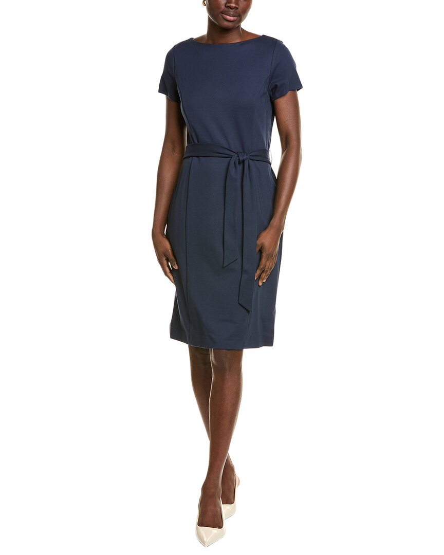 Платье-футляр с поясом Brooks Brothers, синий
Платье-футляр с поясом Brooks Brothers, синий