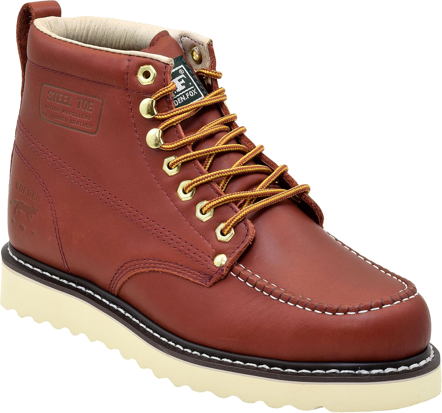 Мужские легкие ботинки Golden Fox с металлическим носком, модель Moc Toe, утепленные, Redwood
Мужские легкие ботинки Golden Fox с металлическим носком, модель Moc Toe, утепленные, Redwood