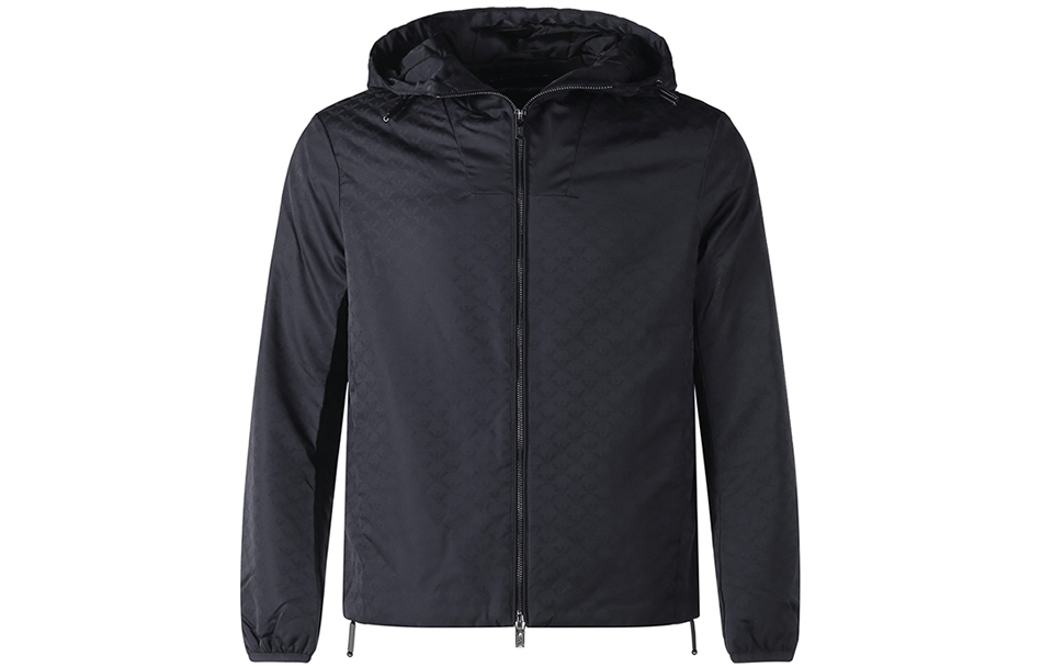 Куртка худи с молнией и узором "Монограмм" EMPORIO ARMANI, темно-синий
Куртка худи с молнией и узором "Монограмм" EMPORIO ARMANI, темно-синий