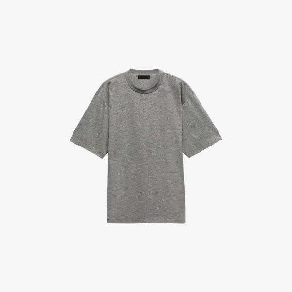 Футболка Prada с вышитым логотипом, серый
Футболка Prada с вышитым логотипом, серый