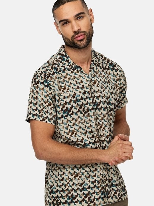 Рубашка с коротким рукавом inpodrick Indicode, мультиколор
Рубашка с коротким рукавом inpodrick Indicode, мультиколор