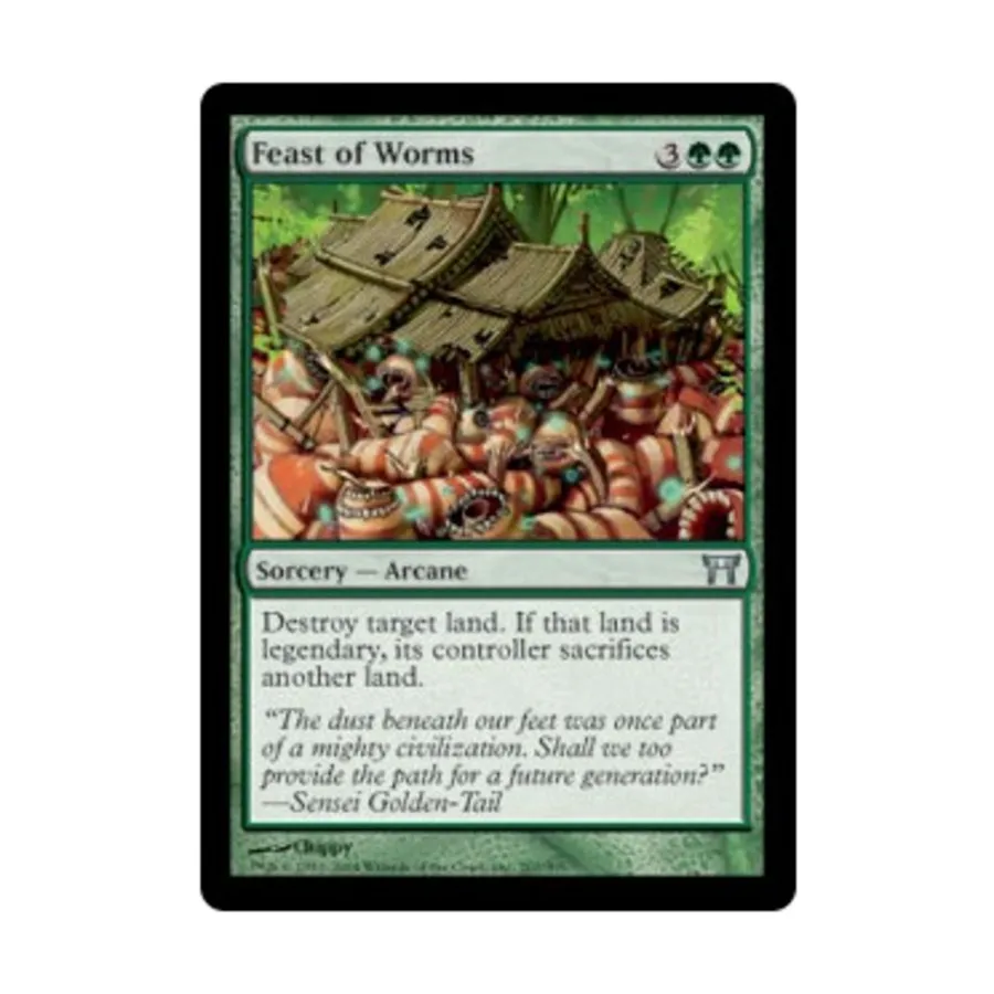 CCG Праздник червей (U), MTG - Champions of Kamigawa
CCG Праздник червей (U), MTG - Champions of Kamigawa