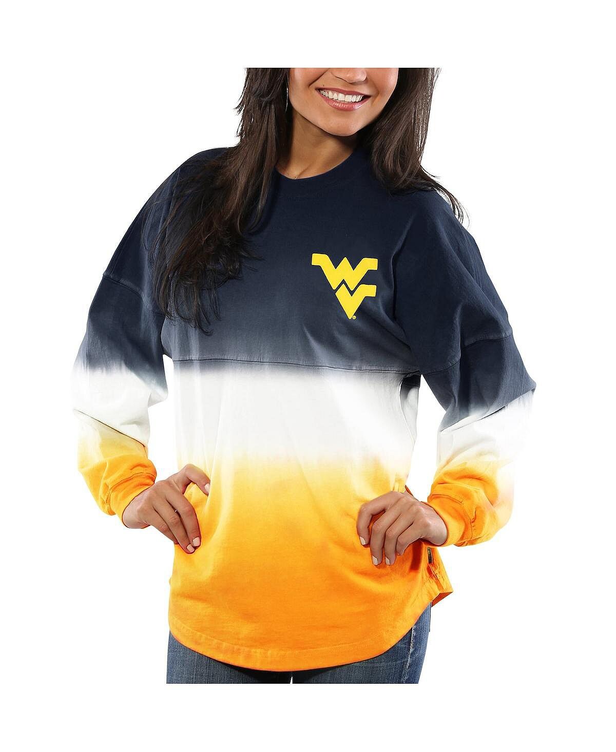 Женский темно-синий Джерси с длинными рукавами и омбре West Virginia Mountaineers Spirit, окрашенный погружением Spirit Jersey, темно-синий
Женский темно-синий Джерси с длинными рукавами и омбре West Virginia Mountaineers Spirit, окрашенный погружением Spirit Jersey, темно-синий