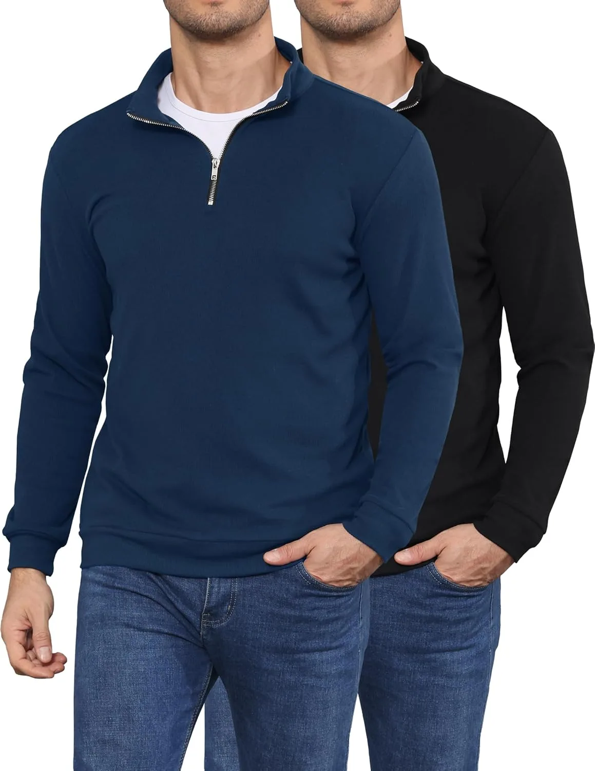 OYGSieg мужская тонкая водолазка с четвертью молнии, Slim Fit, легкая, для осени и зимы
OYGSieg мужская тонкая водолазка с четвертью молнии, Slim Fit, легкая, для осени и зимы