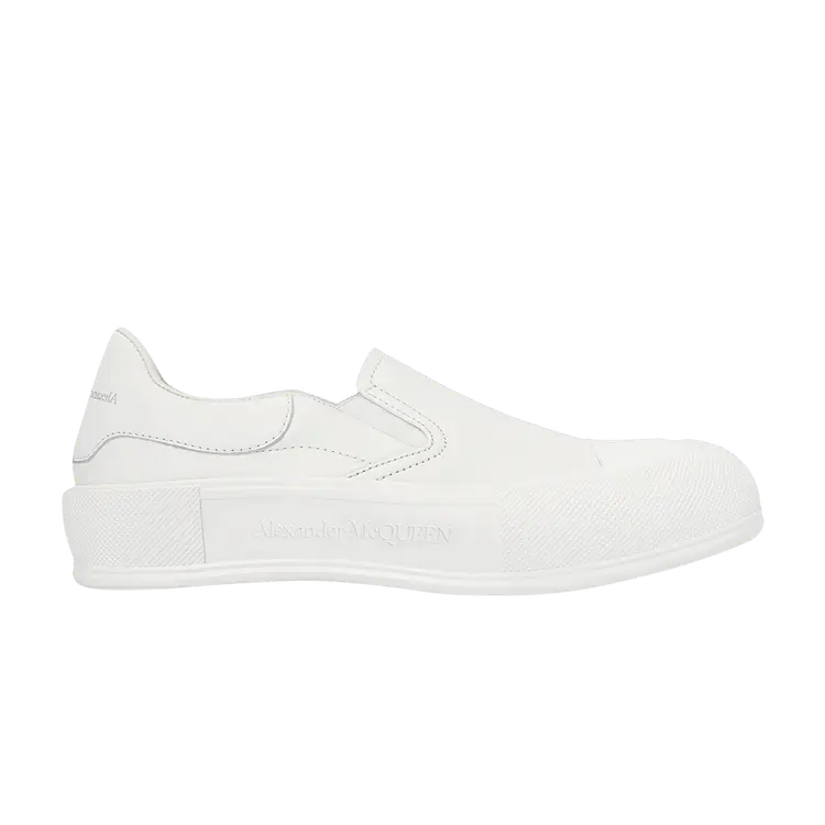 Кроссовки Alexander McQueen Deck Skate 'Triple White', белый
Кроссовки Alexander McQueen Deck Skate 'Triple White', белый