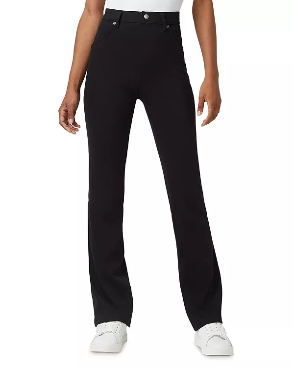 Ультрамягкие джинсовые леггинсы с высокой посадкой и расклешенными штанинами. Hue, черный
Ультрамягкие джинсовые леггинсы с высокой посадкой и расклешенными штанинами. Hue, черный