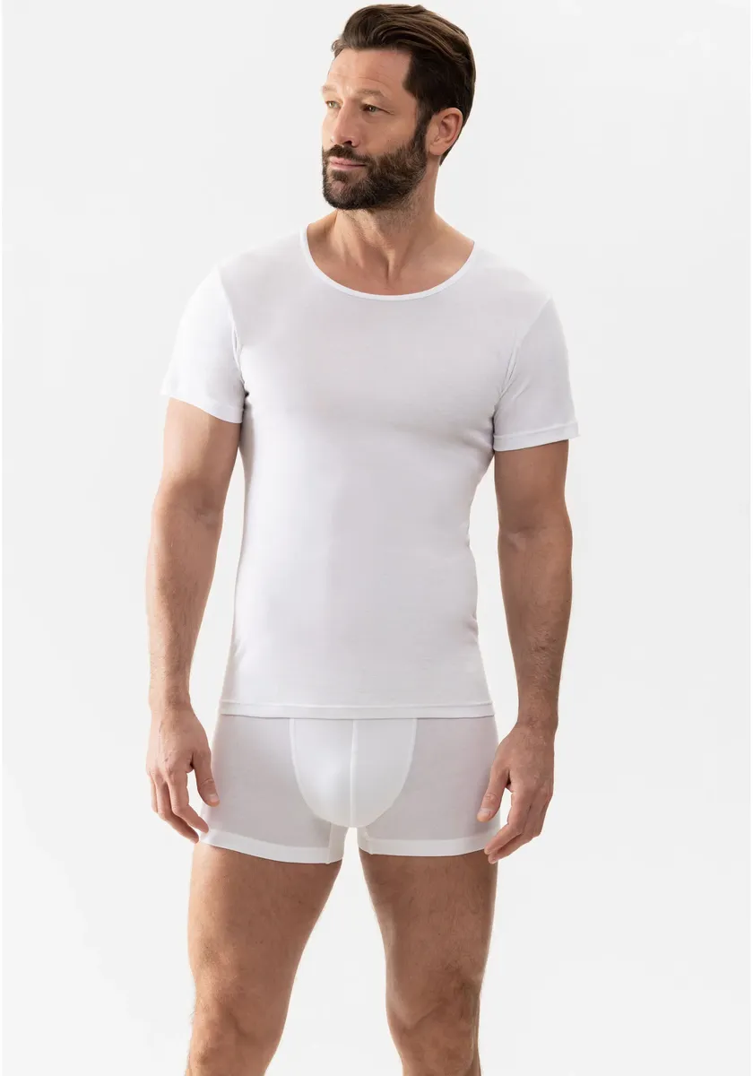 Футболка Mey "CASUAL COTTON (K)", эластичная манжета на шее, белый
Футболка Mey "CASUAL COTTON (K)", эластичная манжета на шее, белый