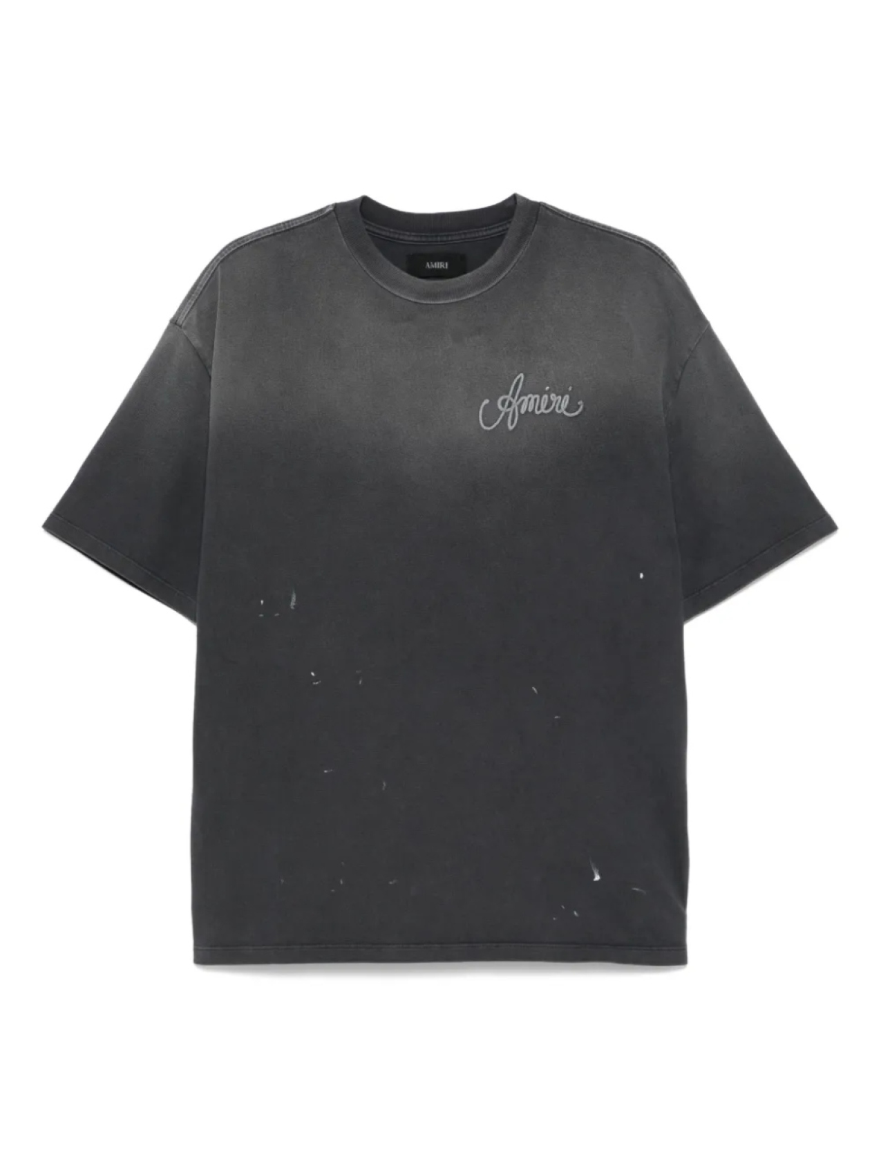 Футболка хлопковая AMIRI, черный 
Футболка хлопковая AMIRI, черный