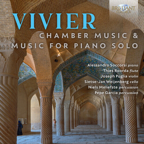CD диск Vivier / Soccorsi / Garcia: Chamber Music & Piano Solo 
CD диск Vivier / Soccorsi / Garcia: Chamber Music & Piano Solo