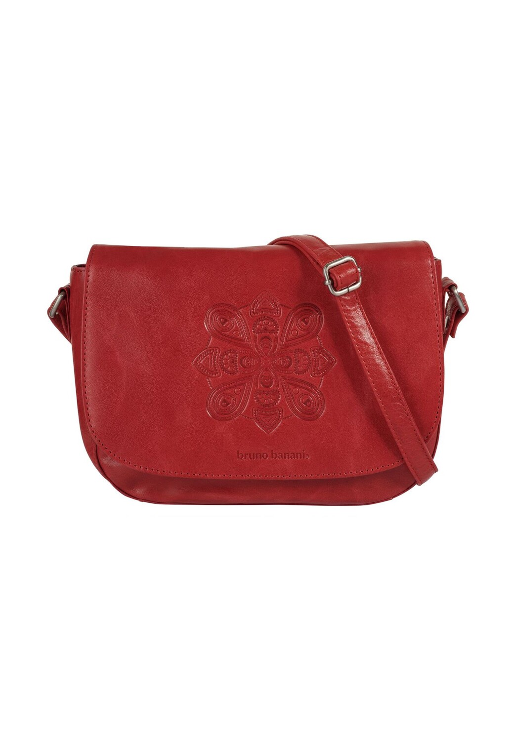 Сумка через плечо Мандала, натуральная кожа bruno banani, красный 
Сумка через плечо Мандала, натуральная кожа bruno banani, красный