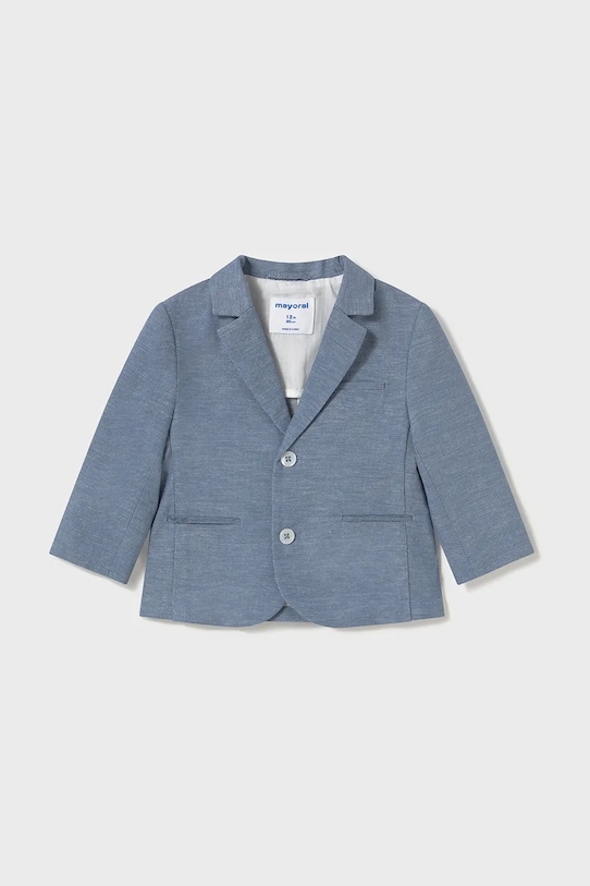 Детская куртка с добавлением льна Mayoral, синий
Детская куртка с добавлением льна Mayoral, синий