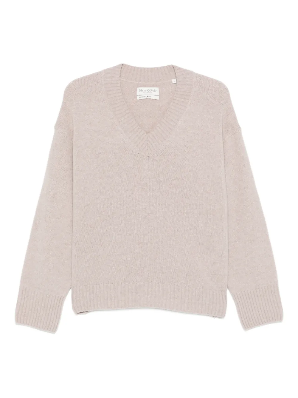 Свитер с V-образным вырезом Marc O'Polo, бежевый
Свитер с V-образным вырезом Marc O'Polo, бежевый