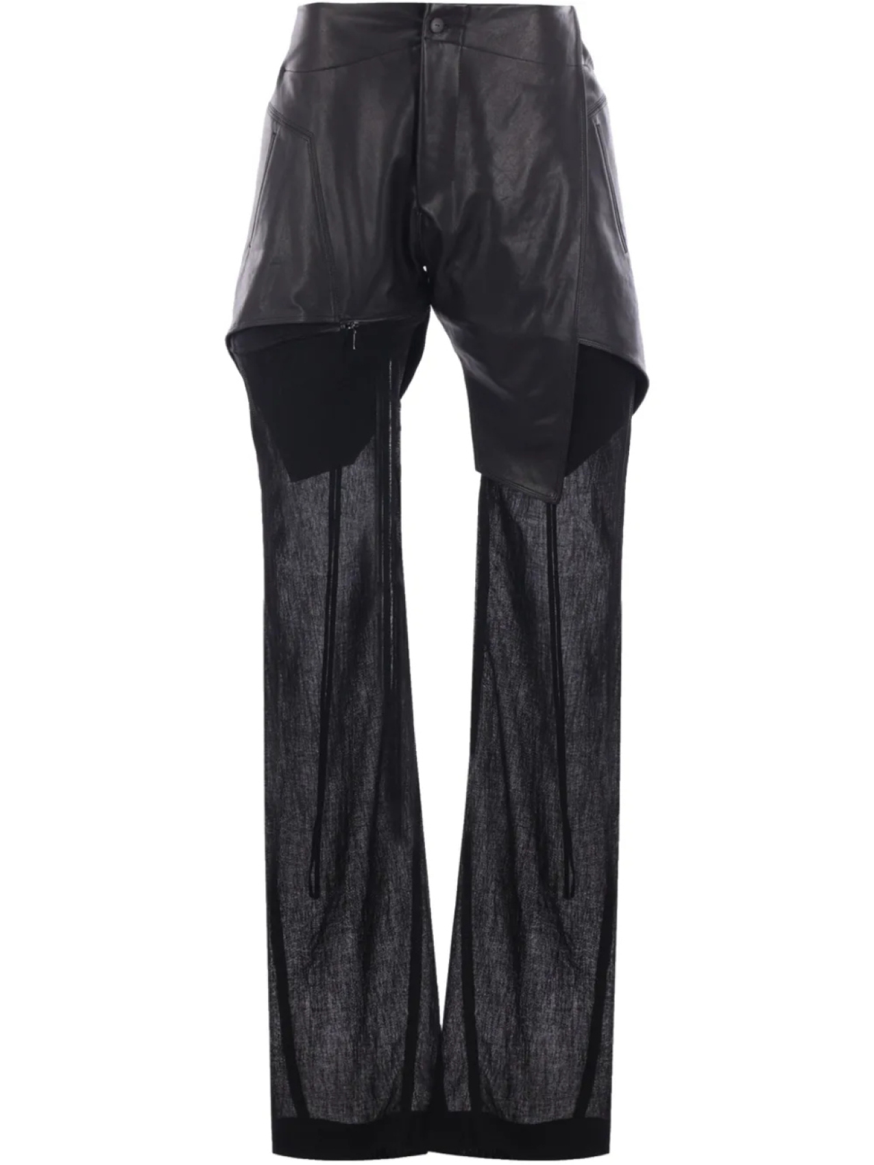 YEHUAFAN брюки со вставками, черный
YEHUAFAN брюки со вставками, черный