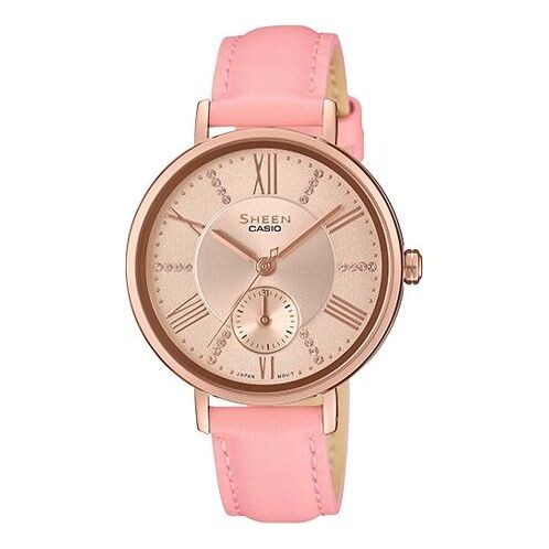 Часы CASIO SHEENSeries es Pink Analog, розовый
Часы CASIO SHEENSeries es Pink Analog, розовый
