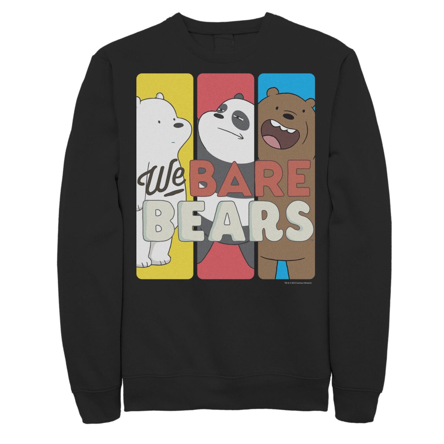 Мужской свитшот с вставками в виде персонажей We Bare Bears Licensed Character
Мужской свитшот с вставками в виде персонажей We Bare Bears Licensed Character