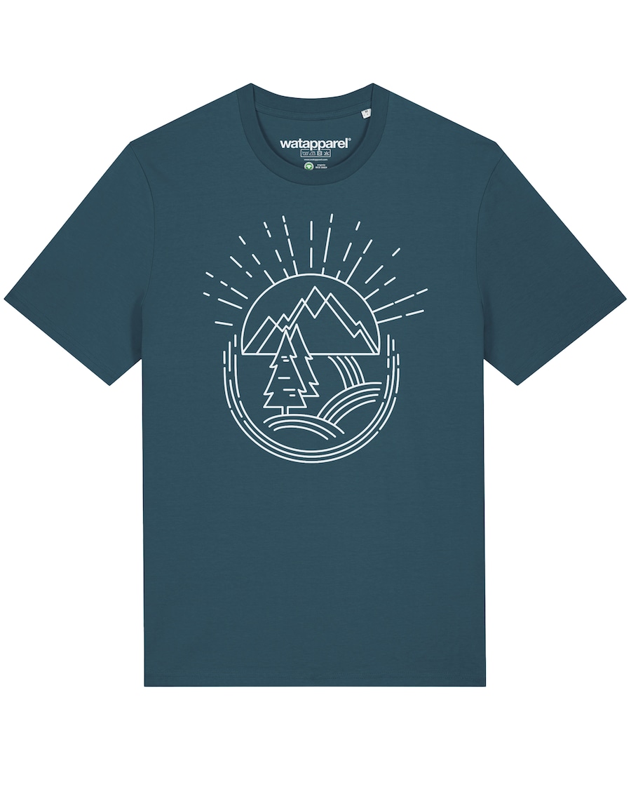 Рубашка Watapparel Natur ist schön, синий
Рубашка Watapparel Natur ist schön, синий