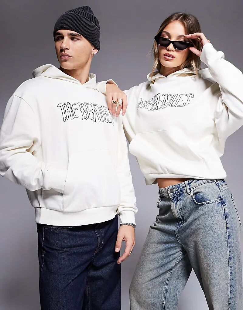 Унисекс свободная толстовка с капюшоном с принтом The Beatles в цвете «кремовый» ASOS DESIGN
Унисекс свободная толстовка с капюшоном с принтом The Beatles в цвете «кремовый» ASOS DESIGN