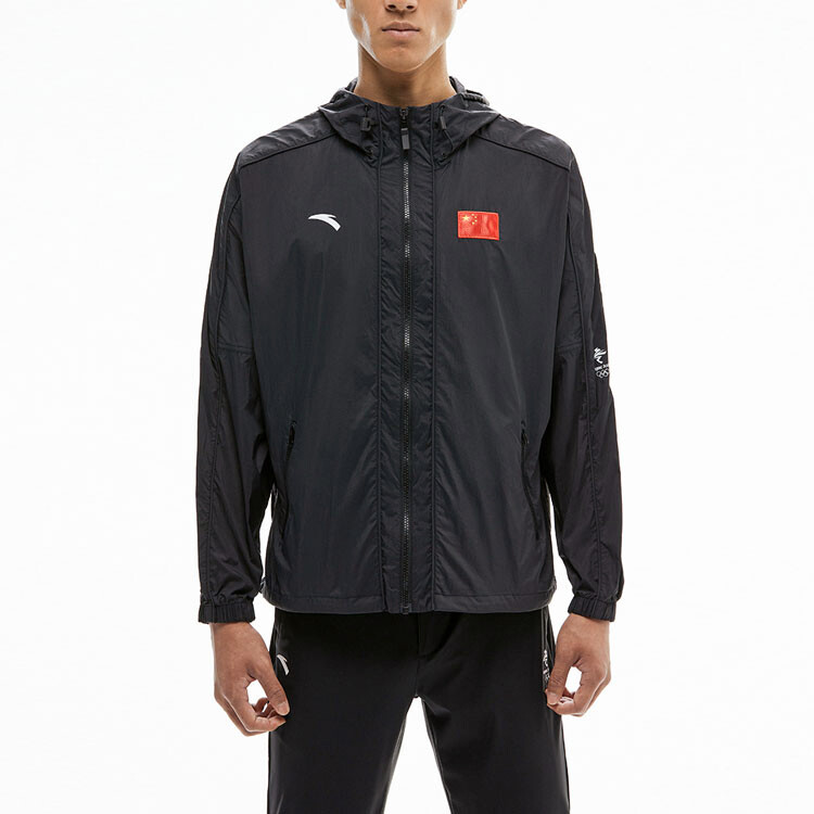 Куртка с национальным флагом унисекс, черная Anta, черный
Куртка с национальным флагом унисекс, черная Anta, черный