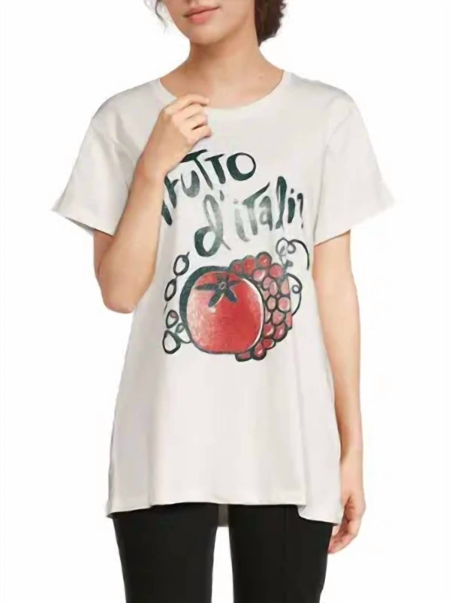 Футболка Frutto D Italia белая Prince Peter
Футболка Frutto D Italia белая Prince Peter