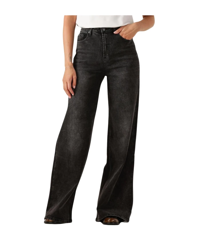 Серые джинсы прямого кроя для женщин Janice, черный
Серые джинсы прямого кроя для женщин Janice, черный