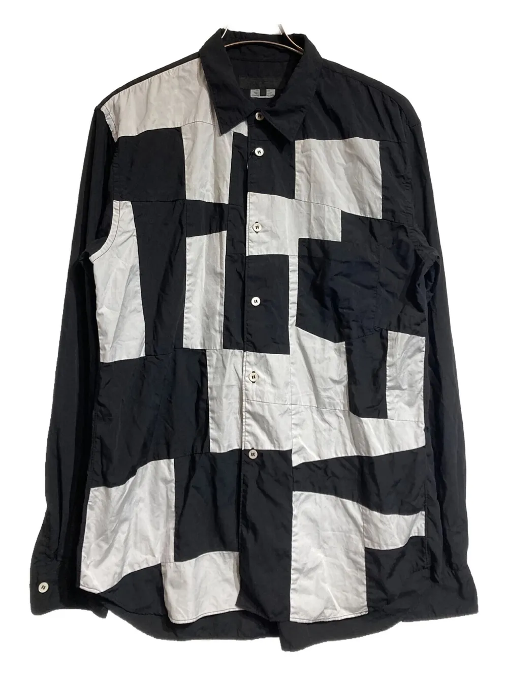 Рубашка с панелями в технике пэчворк Comme des Garçons Homme Deux, черный
Рубашка с панелями в технике пэчворк Comme des Garçons Homme Deux, черный