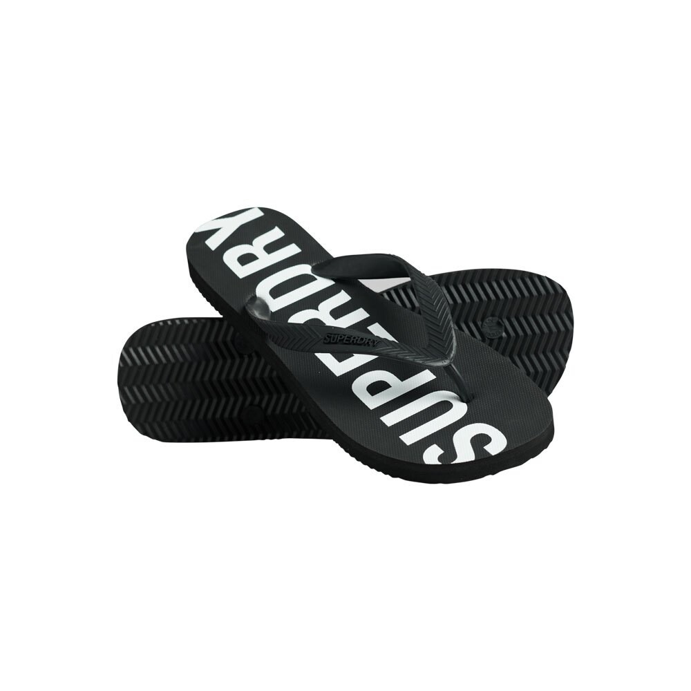 Шлепанцы Superdry Code Core Sport Vegan, черный 
Шлепанцы Superdry Code Core Sport Vegan, черный
