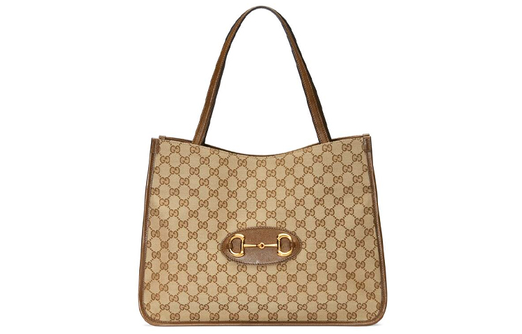 Сумка-шоппер из холста с кожаными деталями на плечо женская обычная Ebony/Brown GUCCI
Сумка-шоппер из холста с кожаными деталями на плечо женская обычная Ebony/Brown GUCCI