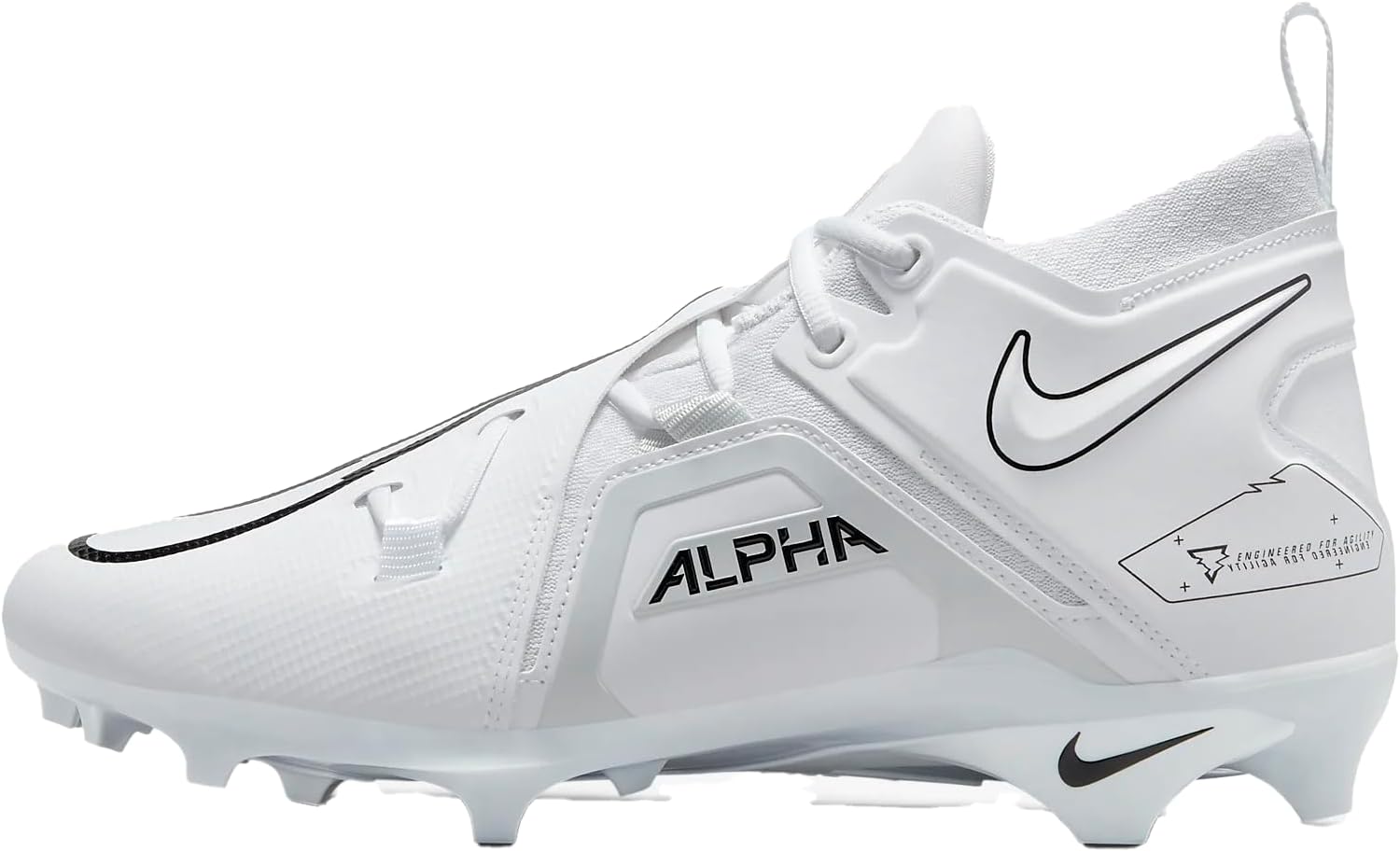 Nike Mens Alpha Menace Pro 3, White-Pure Platinum-Black
Nike Mens Alpha Menace Pro 3, White-Pure Platinum-Black