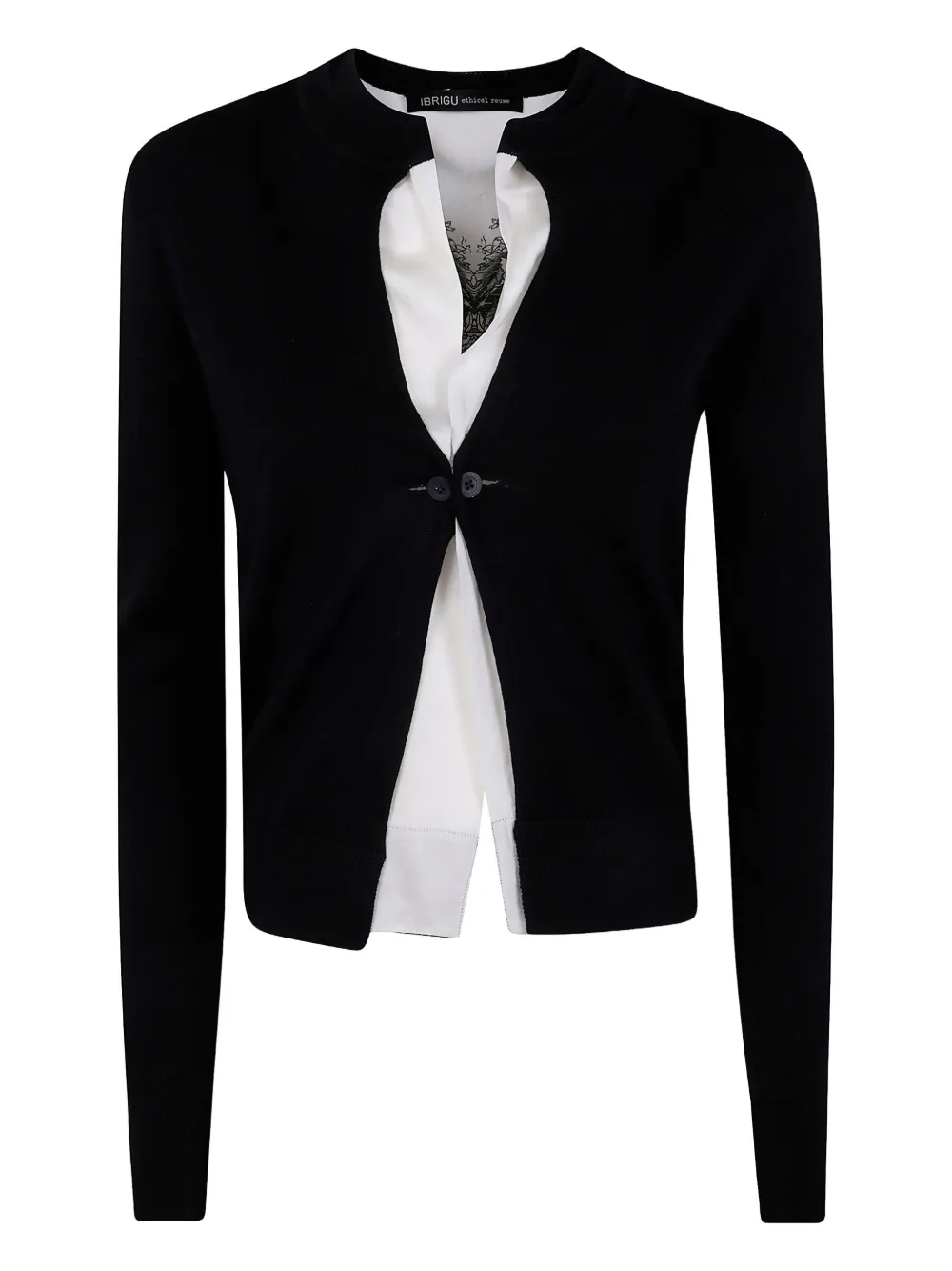 Кардиган на пуговицах Ibrigu, черный
Кардиган на пуговицах Ibrigu, черный