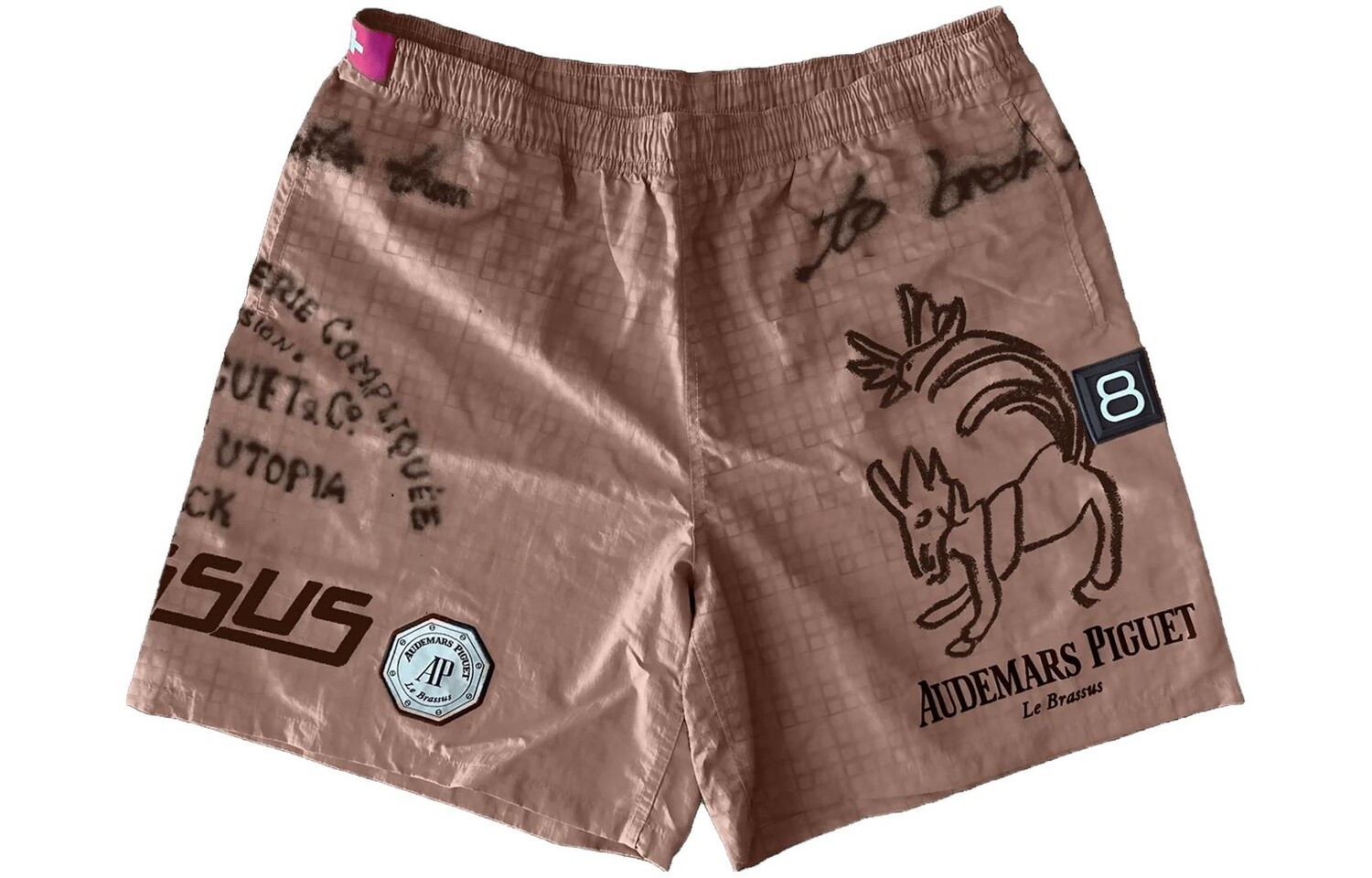 AUDEMARS PIGUET Co-brand Повседневные шорты унисекс розового цвета Travis Scott, светло-розовый
AUDEMARS PIGUET Co-brand Повседневные шорты унисекс розового цвета Travis Scott, светло-розовый