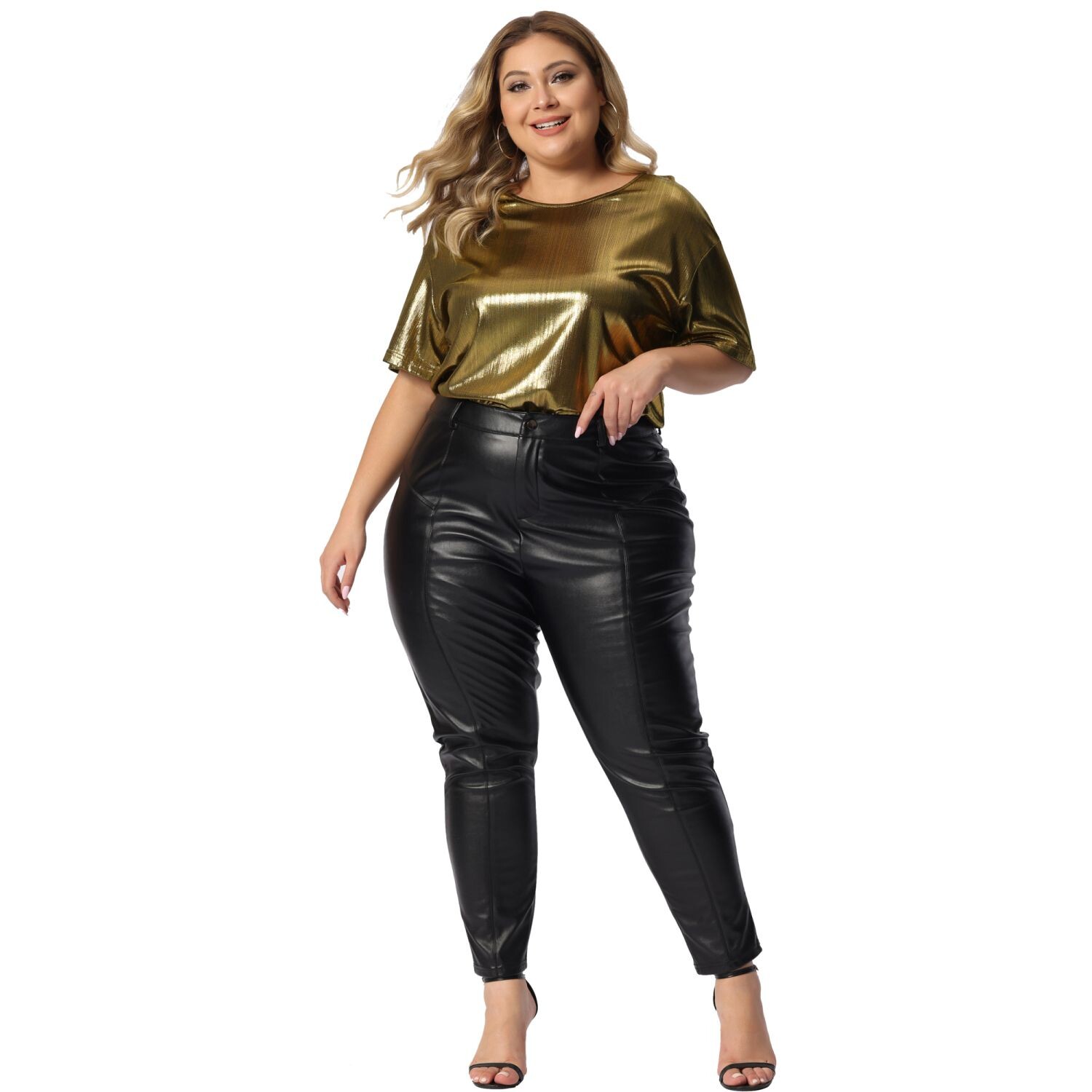 Топ больших размеров для женщин, футболка с металлическим круглым вырезом и коротким рукавом, вечерние блузки, футболки Agnes Orinda, золотой, Черный, Топ больших размеров для женщин, футболка с металлическим круглым вырезом и коротким рукавом, вечерние б
Топ больших размеров для женщин, футболка с металлическим круглым вырезом и коротким рукавом, вечерние блузки, футболки Agnes Orinda, золотой, Черный, Топ больших размеров для женщин, футболка с металлическим круглым вырезом и коротким рукавом, вечерние б