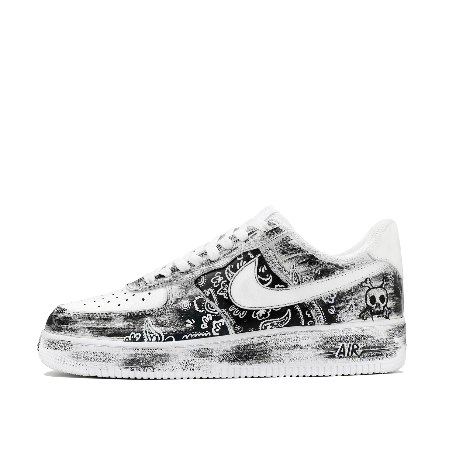 Air Force 1 Paisley с амортизацией, износостойкие низкие скейтерские кроссовки Unisex Nike, черный
Air Force 1 Paisley с амортизацией, износостойкие низкие скейтерские кроссовки Unisex Nike, черный