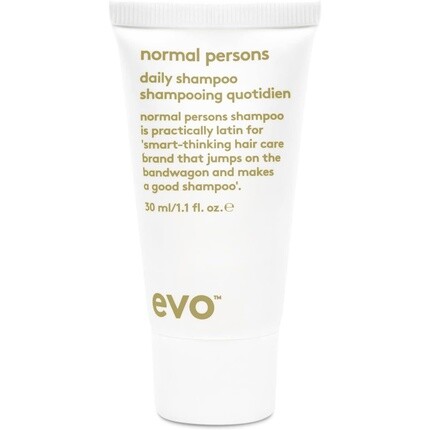 Шампунь для ежедневных путешествий Normal Persons глубоко очищает и укрепляет все типы волос, 30 мл, Evo
Шампунь для ежедневных путешествий Normal Persons глубоко очищает и укрепляет все типы волос, 30 мл, Evo
