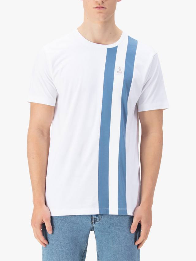 Футболка в полоску из хлопка edale обычного покроя с коротким рукавом LUKE 1977, цвет White/Blue
Футболка в полоску из хлопка edale обычного покроя с коротким рукавом LUKE 1977, цвет White/Blue