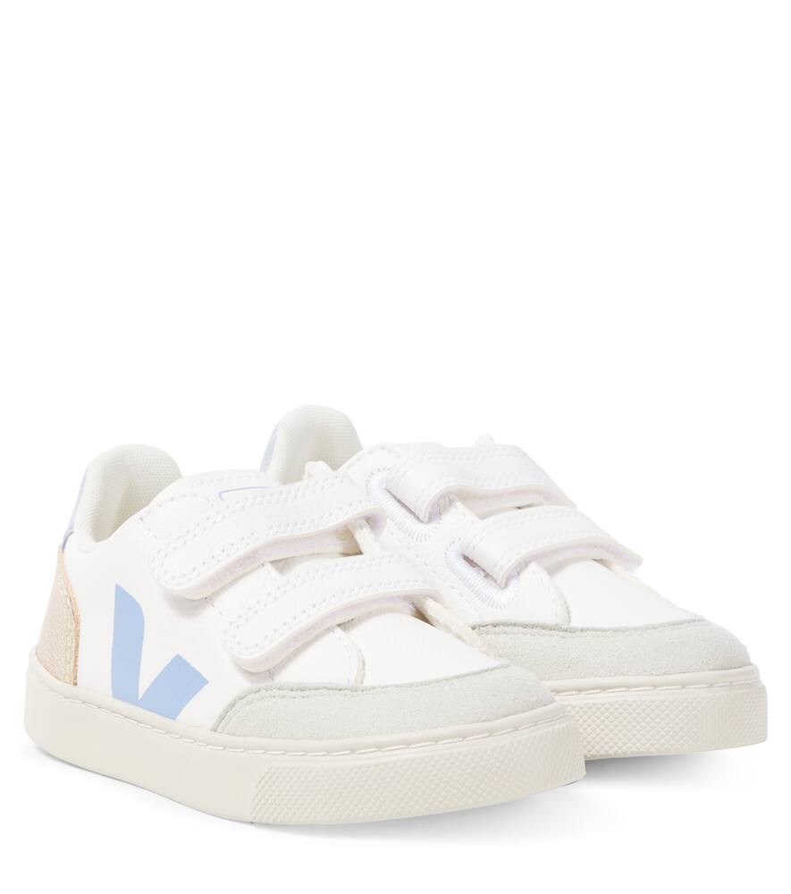 Кожаные кроссовки V-12 Veja Kids, Extra-Whtie_Multico-Olympe
Кожаные кроссовки V-12 Veja Kids, Extra-Whtie_Multico-Olympe
