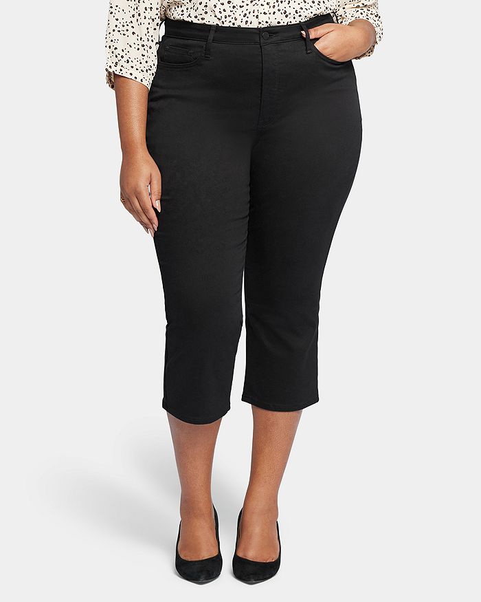 Джинсы-капри Joni с высокой посадкой и свободным кроем NYDJ Plus, черный
Джинсы-капри Joni с высокой посадкой и свободным кроем NYDJ Plus, черный