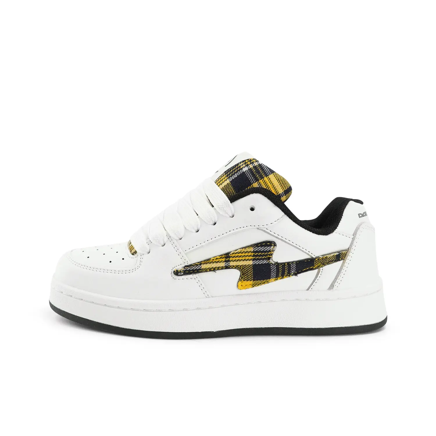 DGUMI Низкие скейтерские кроссовки унисекс бело-желтые нескользящие износостойкие легкие, цвет White Yellow
DGUMI Низкие скейтерские кроссовки унисекс бело-желтые нескользящие износостойкие легкие, цвет White Yellow