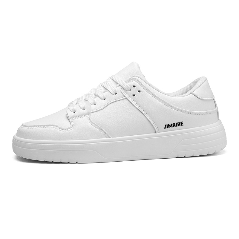 King Jinmai Мужские белые противоскользящие скейтерские кеды, цвет White
King Jinmai Мужские белые противоскользящие скейтерские кеды, цвет White