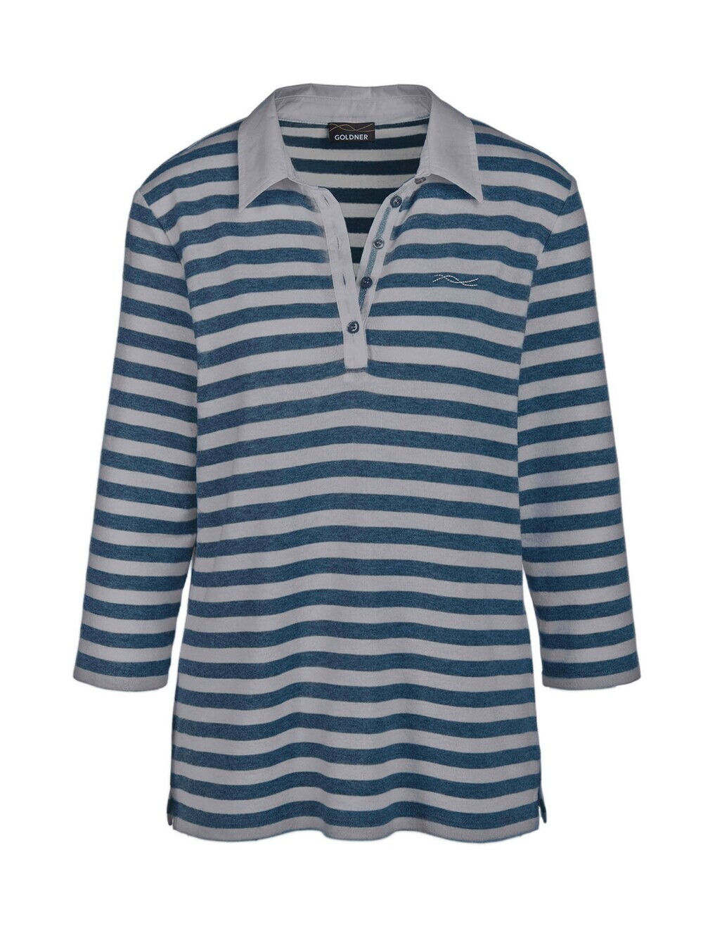 Рубашка Goldner, синий/темно-синий/серый
Рубашка Goldner, синий/темно-синий/серый