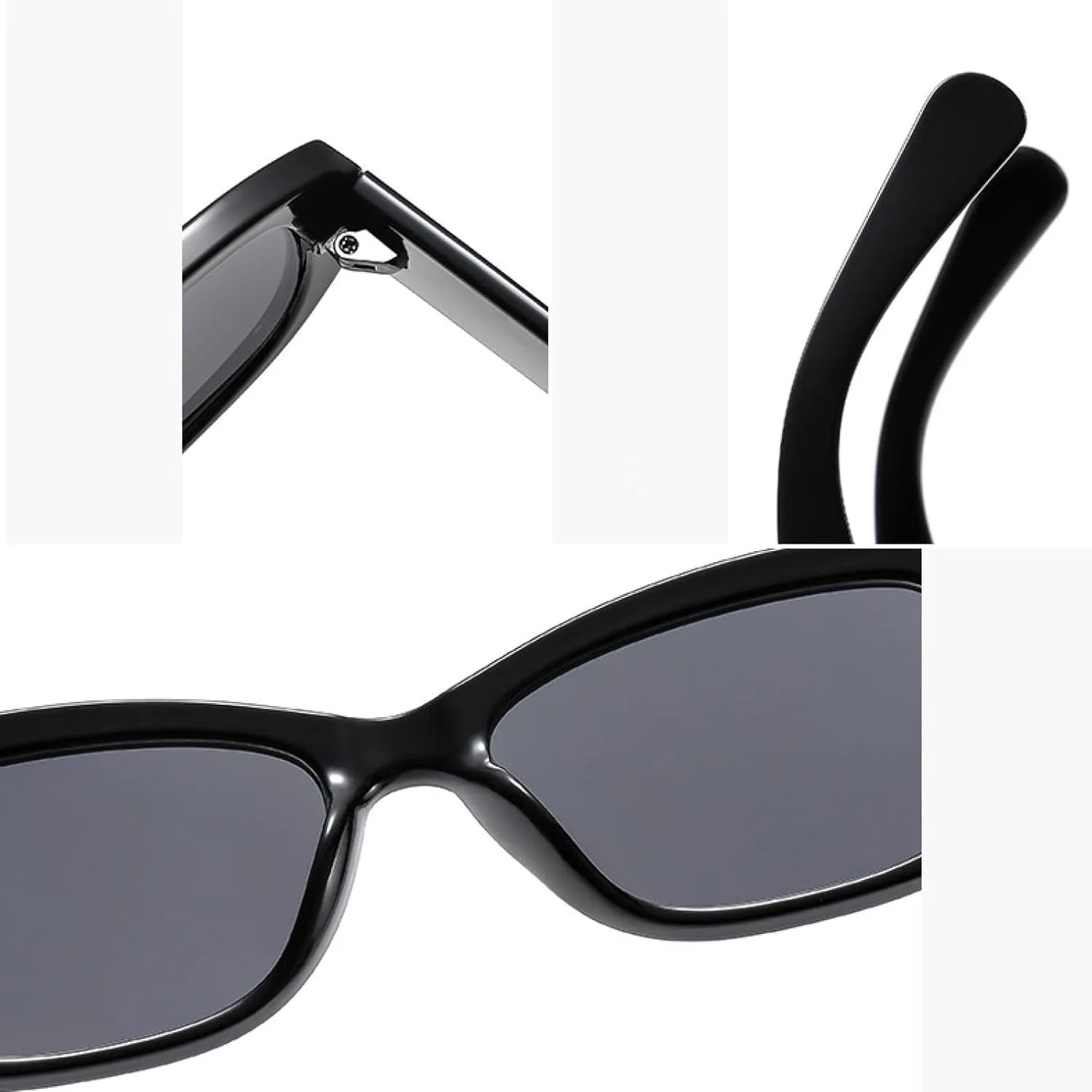 Классические винтажные солнцезащитные очки для женщин и мужчин, разноцветные, роскошные, модные, в стиле панк, популярные для путешествий TVTBBVV, Gray-black
Классические винтажные солнцезащитные очки для женщин и мужчин, разноцветные, роскошные, модные, в стиле панк, популярные для путешествий TVTBBVV, Gray-black