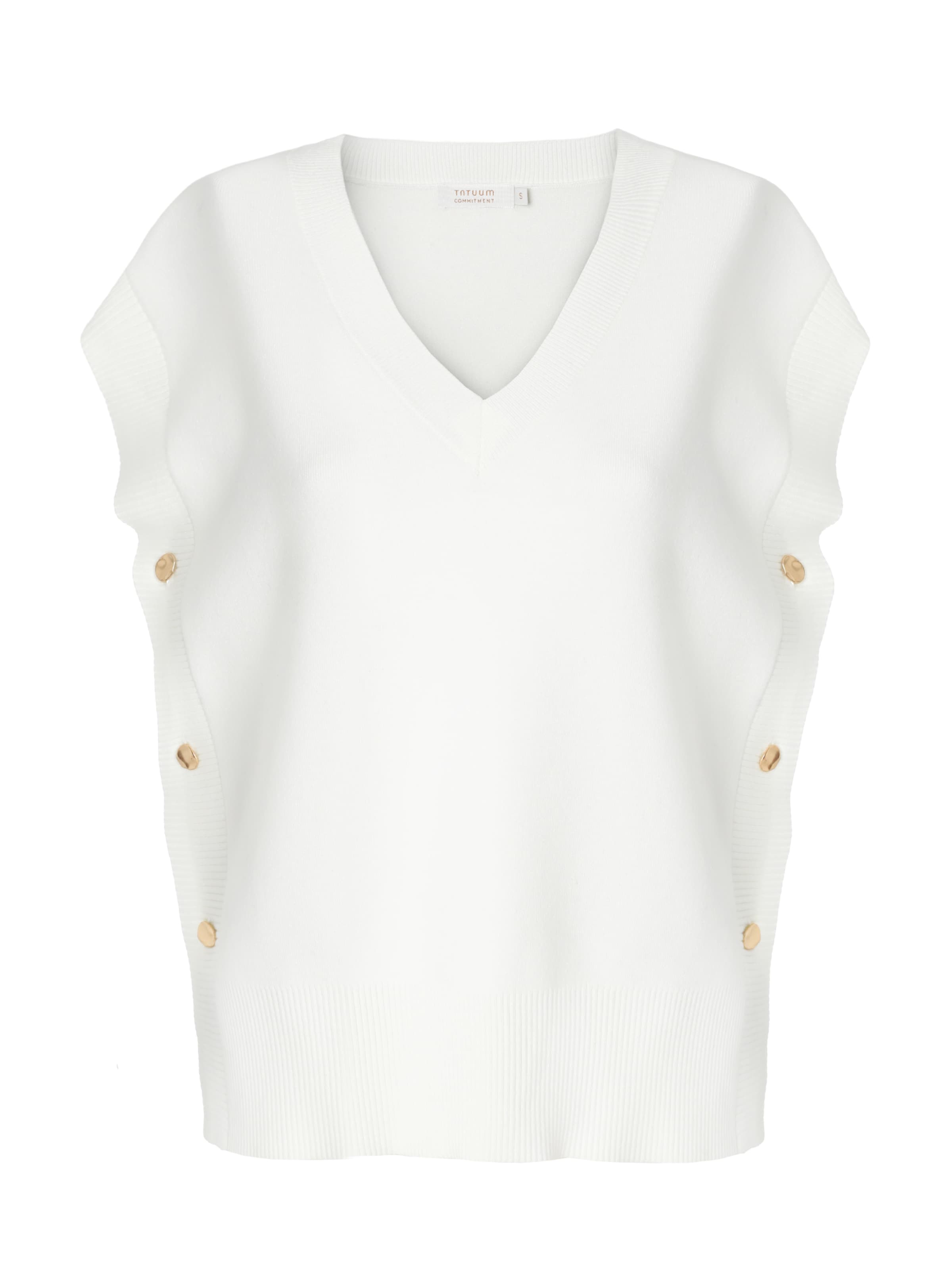 TATUUM Жилет 'Kama' из шерсти белый
TATUUM Жилет 'Kama' из шерсти белый